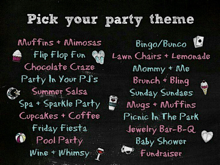 Plan Your Theme Party!!