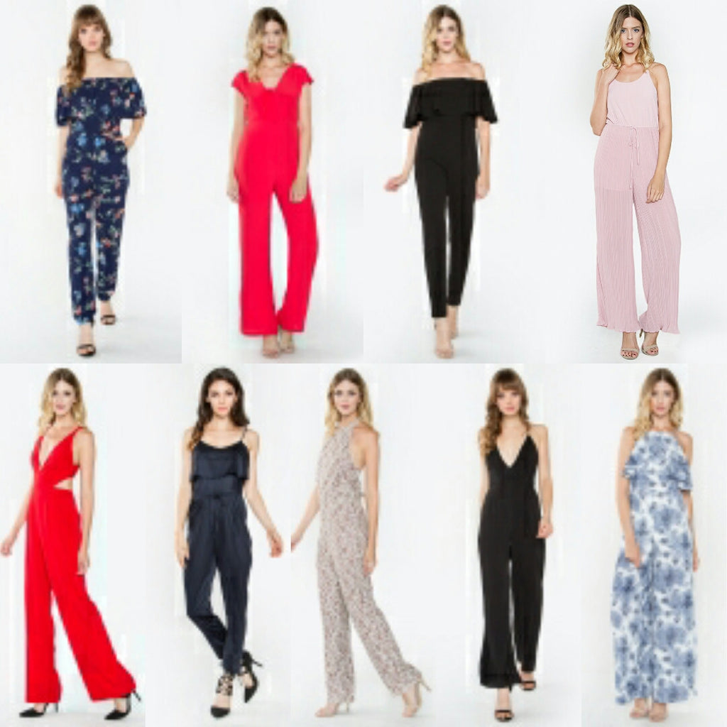 Jump into the New year in our jumpsuits